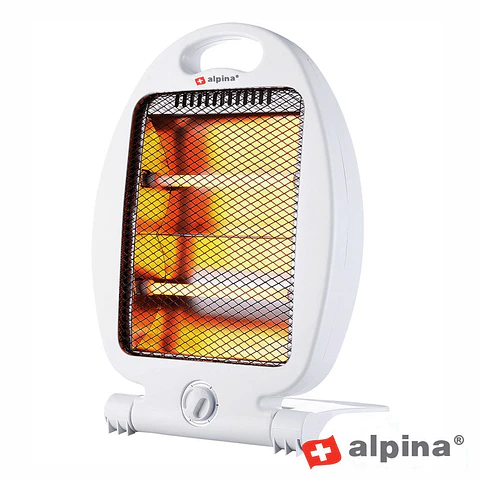 Aquecedor de Halogéneo Portátil 800W ALPINA