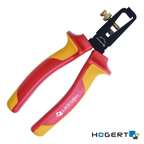 Alicate de Descarnar Ajustável VDE 1000V 160mm HOGERT