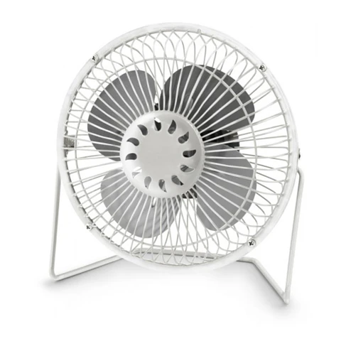Ventoinha Secretária 6" C/ USB Branco