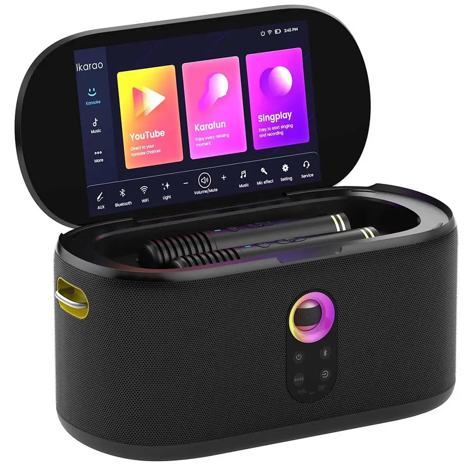 Sistema Karaoke 280W LCD 10.1