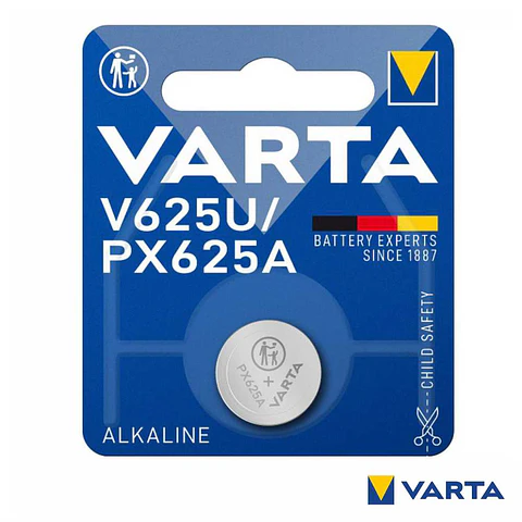 Pilha Alcalina Botão V625U Blister VARTA