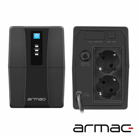 UPS Interativa 850VA 480W 230V 2xSchuko ARMAC