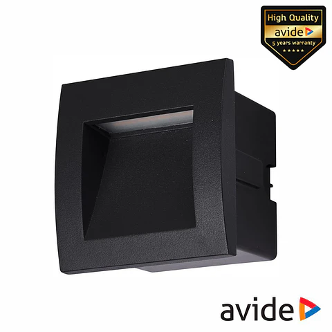 Aplique LED P/ Embutir 3W 81lm 4000K AVIDE