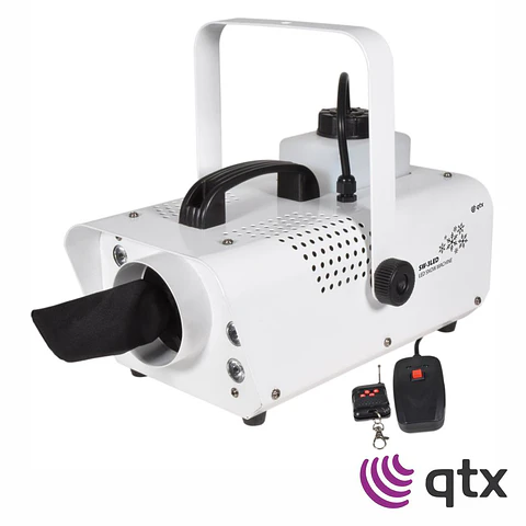 Máquina de Neve 800W Com LEDs RGB e Comando S/ Fios QTX