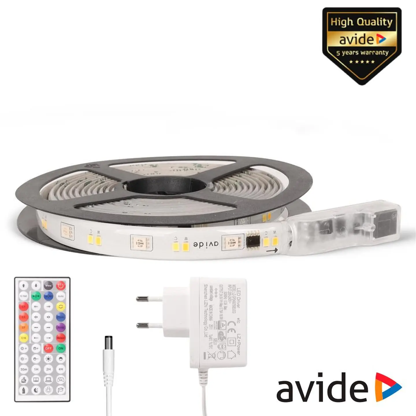 Kit Fita LED RGB-IC+CCT-IC 3m 24V 7.2W IP65 AVIDE 1