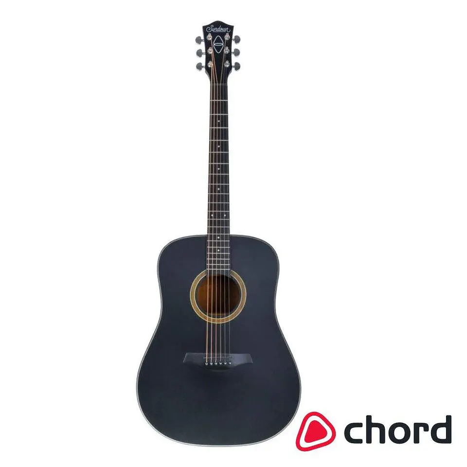Guitarra Acústica Western Preto CHORD 1