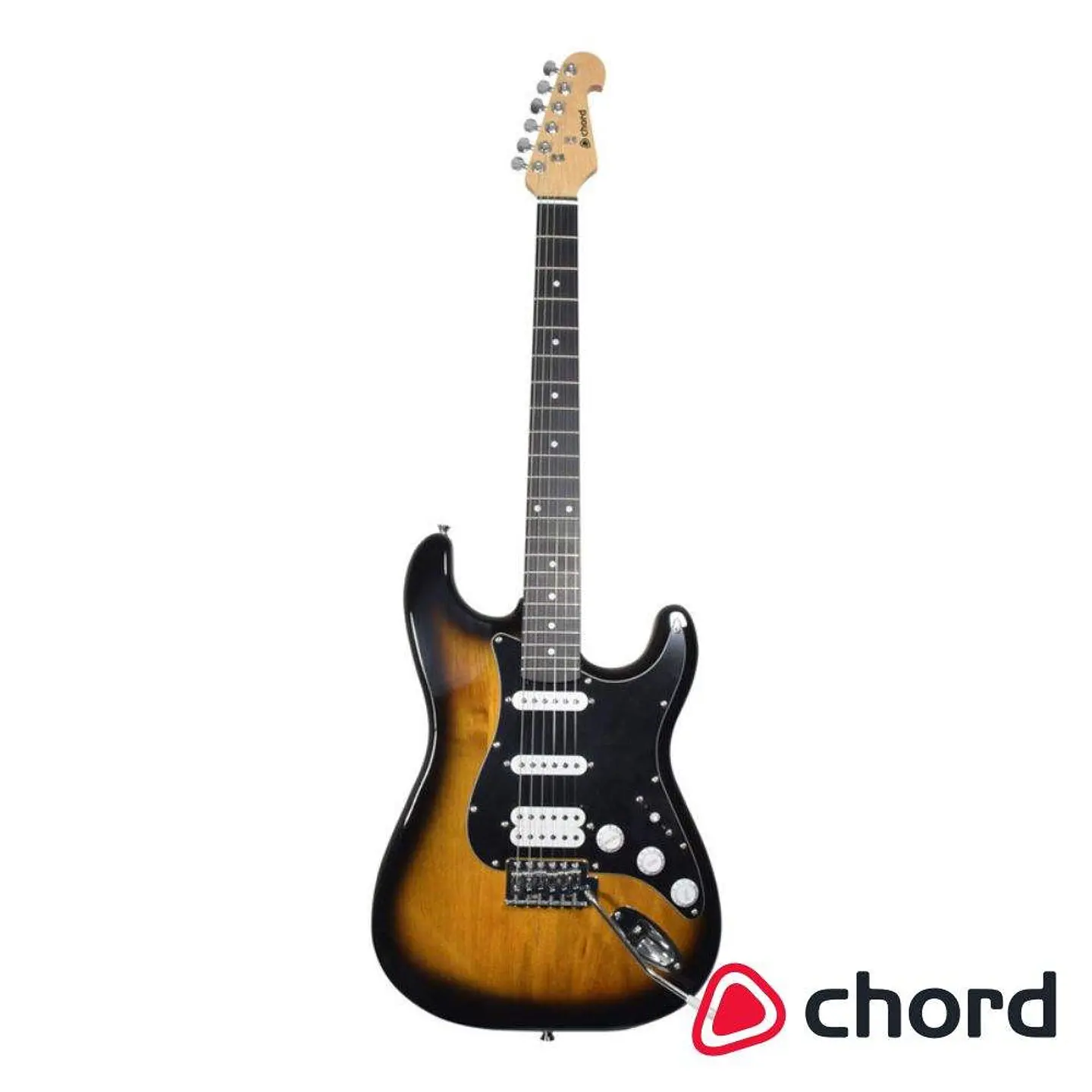 Guitarra Elétrica Pickups H-S-S Tobacco Sunburst CHORD 1