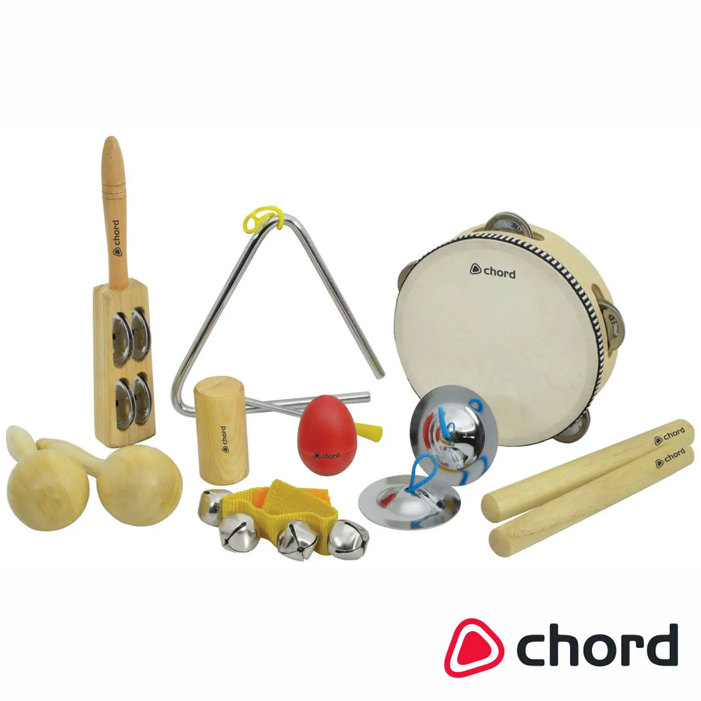 Conjunto De Percussão 9 Instrumentos CHORD 1