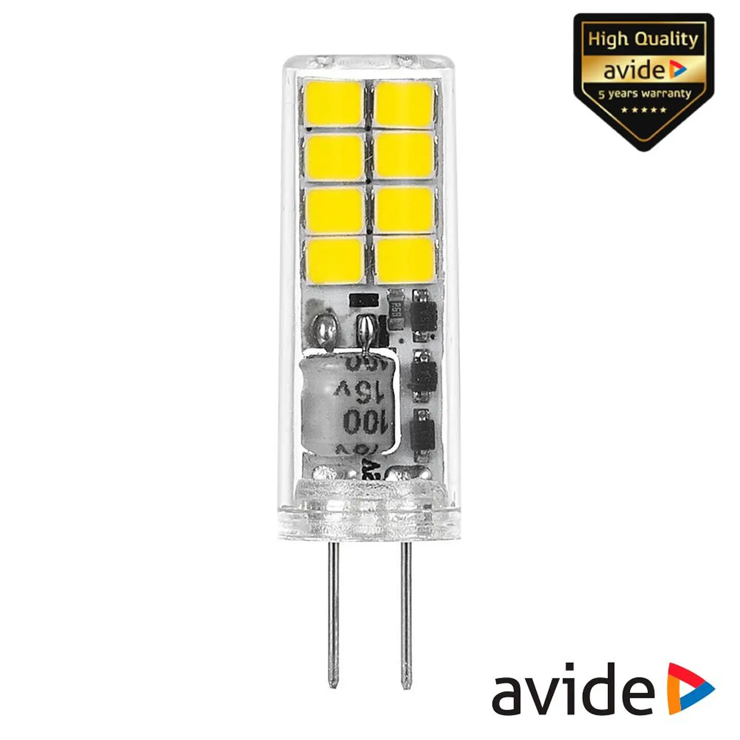 Lâmpada LED G4 1.2W 12V 4000K 150lm AVIDE 1