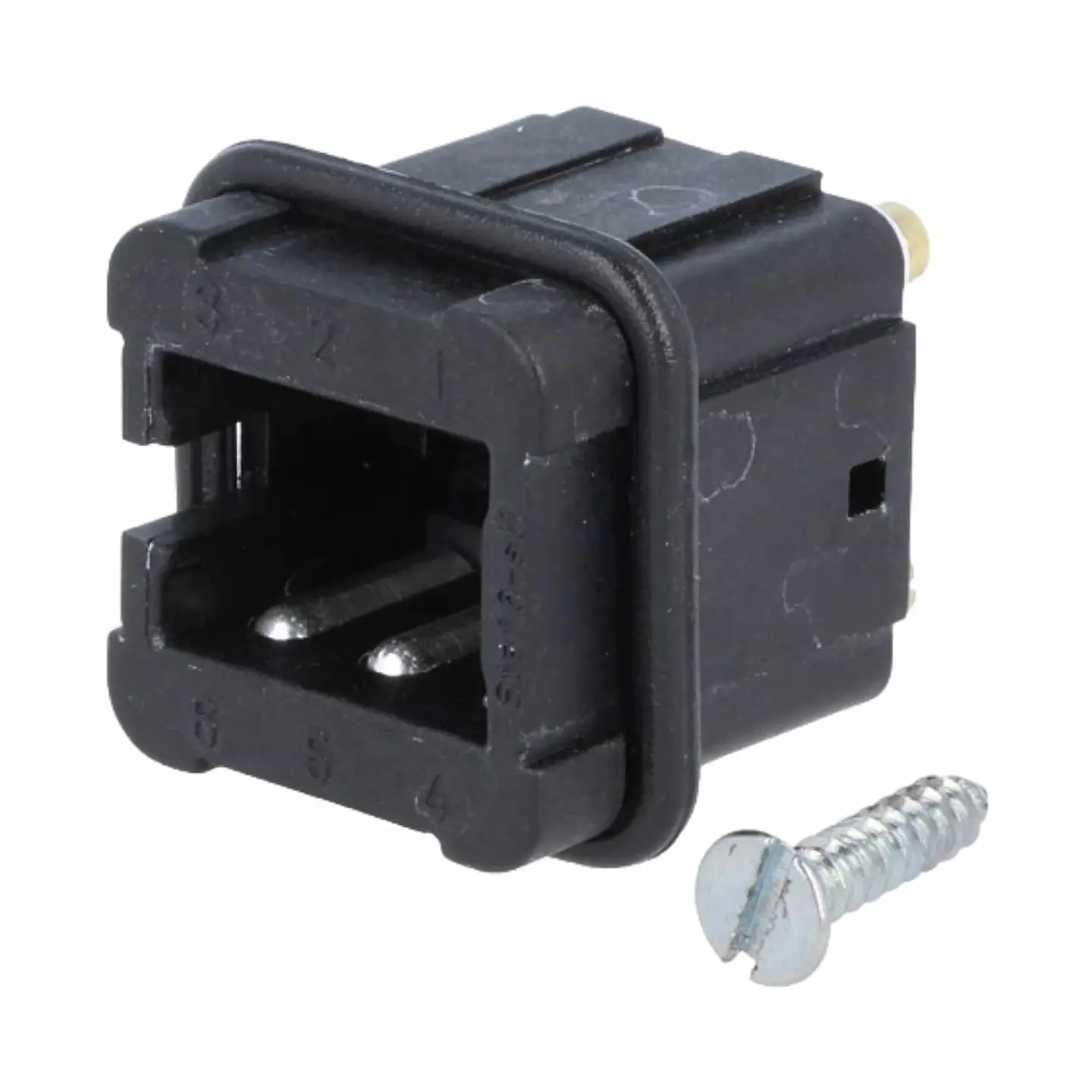 Conector HDC Fêmea 6 Contactos C/ Terminais Soldar 1