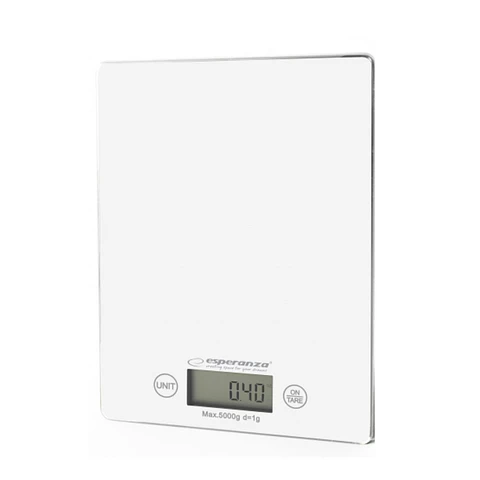 Balança Cozinha Digital Branco 5kg