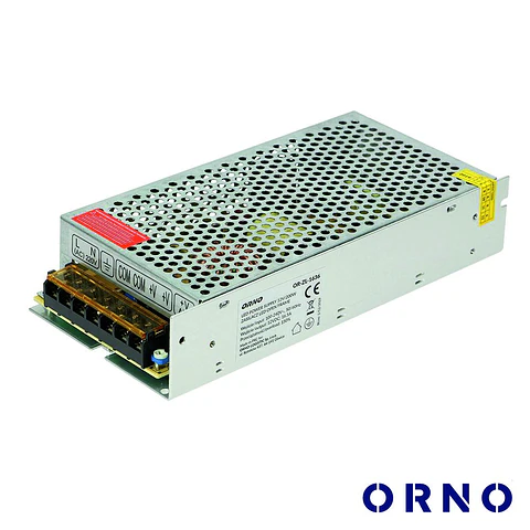 Fonte De Alimentação Industrial 12V 120W 10A ORNO