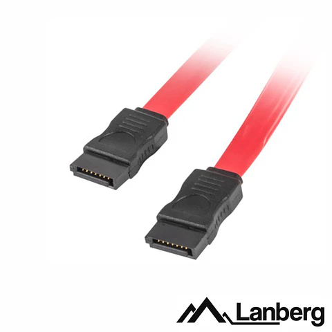 Cabo Dados SATA C/ Bloqueio 0.5m LANBERG