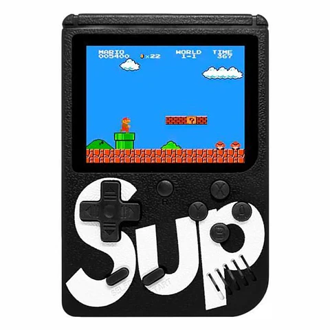 Consola de Jogos Compacta C/ Tela Colorida E 400 Jogos