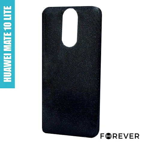 CAPA GLITTER 3EM1 P/ HUAWEI MATE 10 LITE PRETA FOREVER