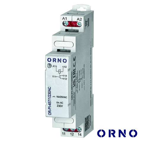 Contactor 1P 230VAC 16A ORNO