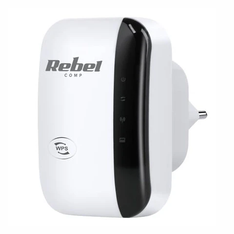 Repetidor Sinal Wifi 2.4GHz 300Mbps Tomada RJ45 WPS