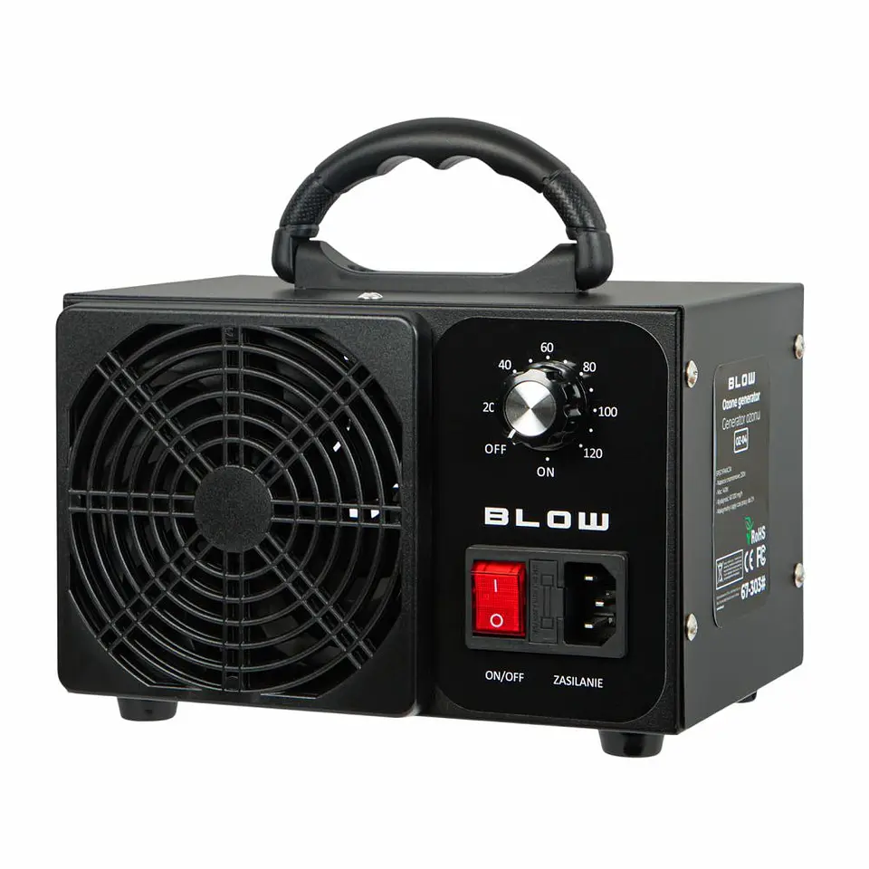 Gerador de Ozono 60000mg/h 140W C/ Timer BLOW 1