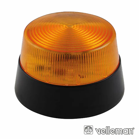 FLASH ELECTRÓNICO ÂMBAR 15 LEDS VELLEMAN