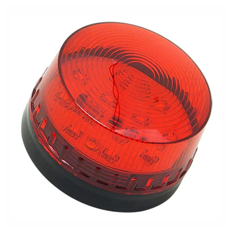 Sinalizador LED Intermitente Vermelho 12V