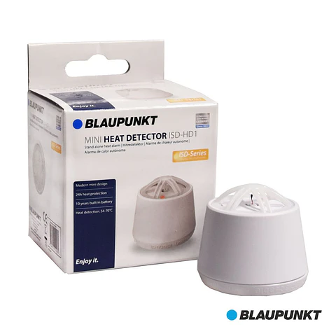 DETECTOR DE CALOR MINI C/ ALARME BAT BLAUPUNKT