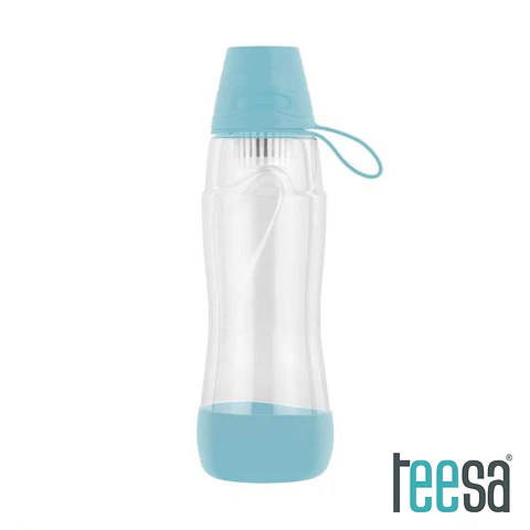 Garrafa C/ Filtro 550ml Azul TEESA