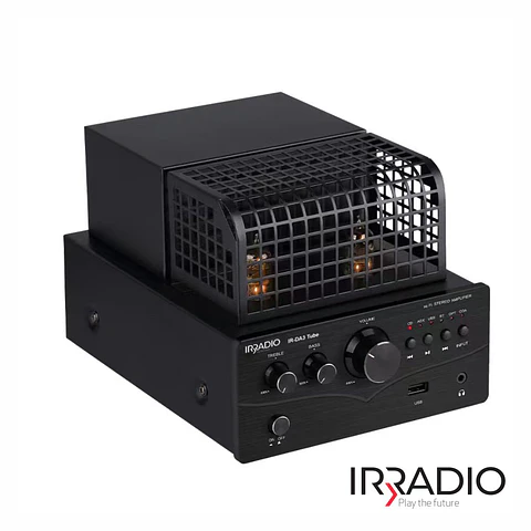 Amplificador A Válvulas 2x25W Vintage USB/AUX IRRADIO