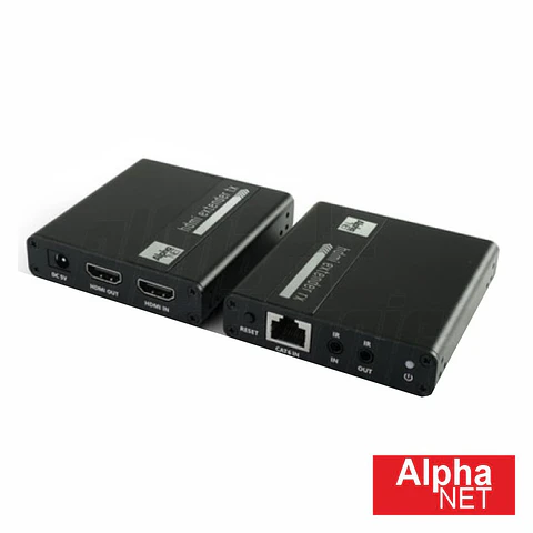Extensor de Sinal HDMI Via RJ45 CAT6 Loop Out 70m ALPHANET