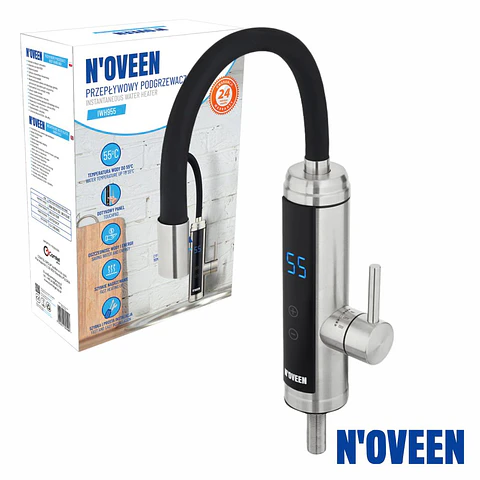 Torneira Elétrica de Bancada 230V 3000W IPX4 NOVEEN
