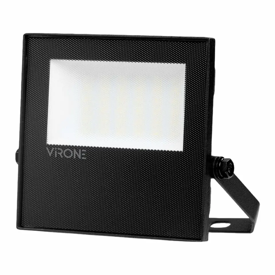 Foco LED 20W 230V 4000K 1600lm Preto IP65 VIRONE 1