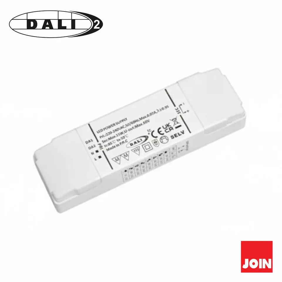 Fonte De Alimentação P/ LED 26W DALI2.0 JOIN 1