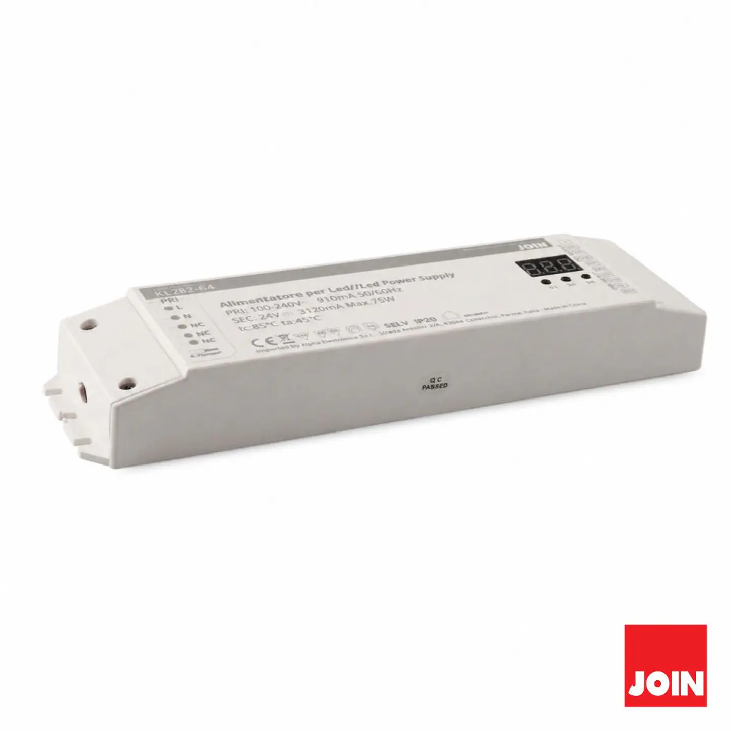 Fonte De Alimentação P/ LED 75W 24V DMX 4 Canais JOIN 1