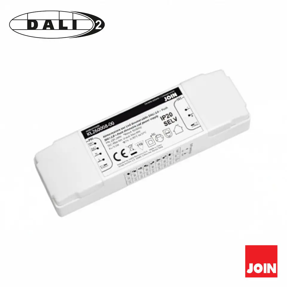 Fonte De Alimentação P/ LED 8W DALI2.0 JOIN 1