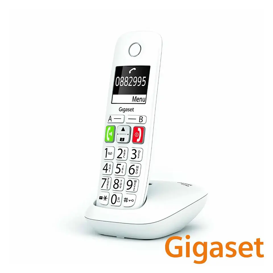 Telefone S/ Fios E290 Branco GIGASET 1