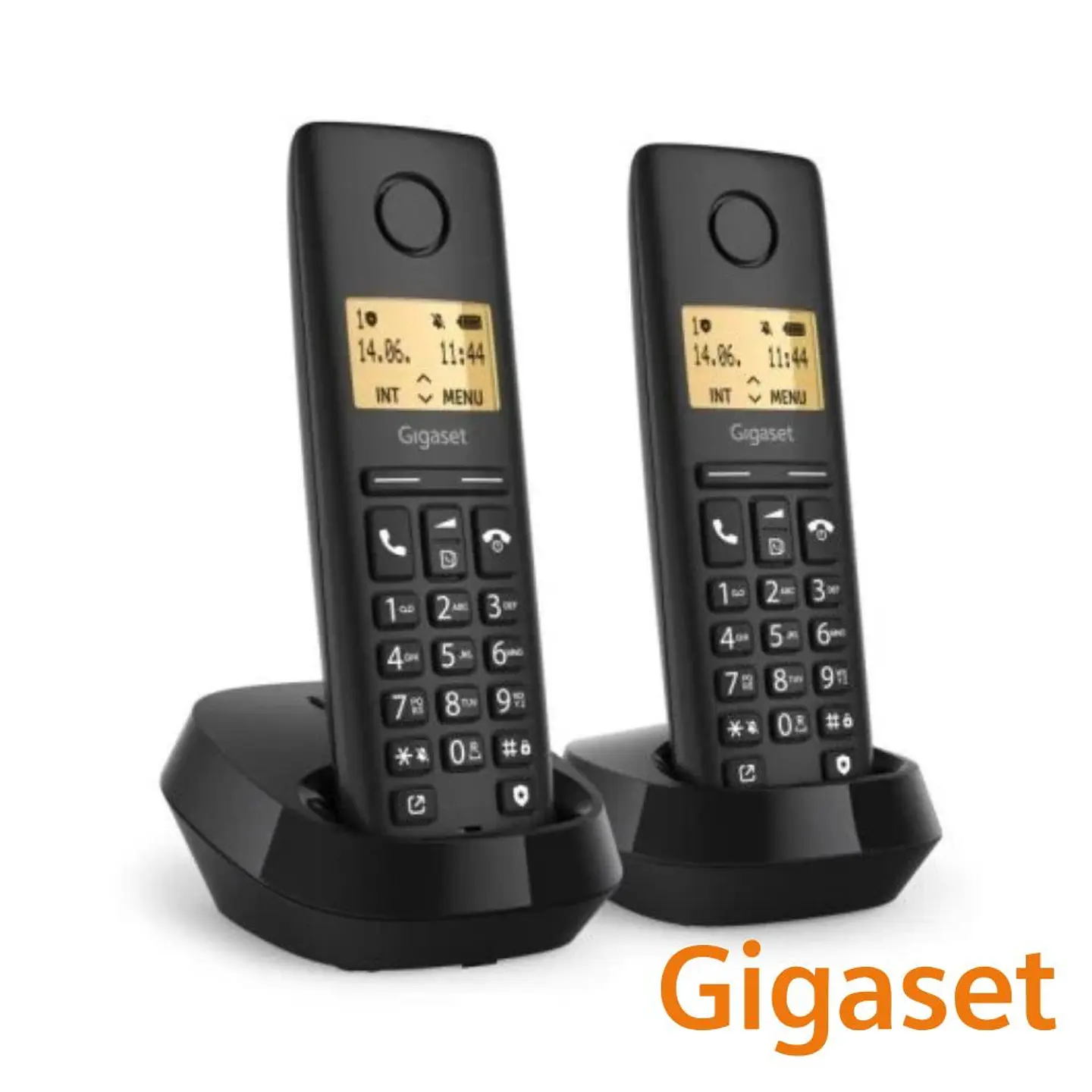 Telefone S/ Fios BASIC 100 LCD Mãos Livres GIGASET 1