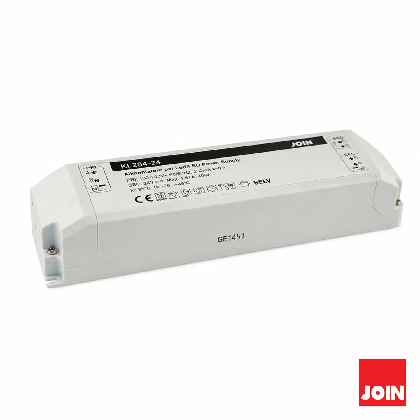 Fonte De Alimentação P/ LED 100W 24V Dimável 1-10V JOIN 1