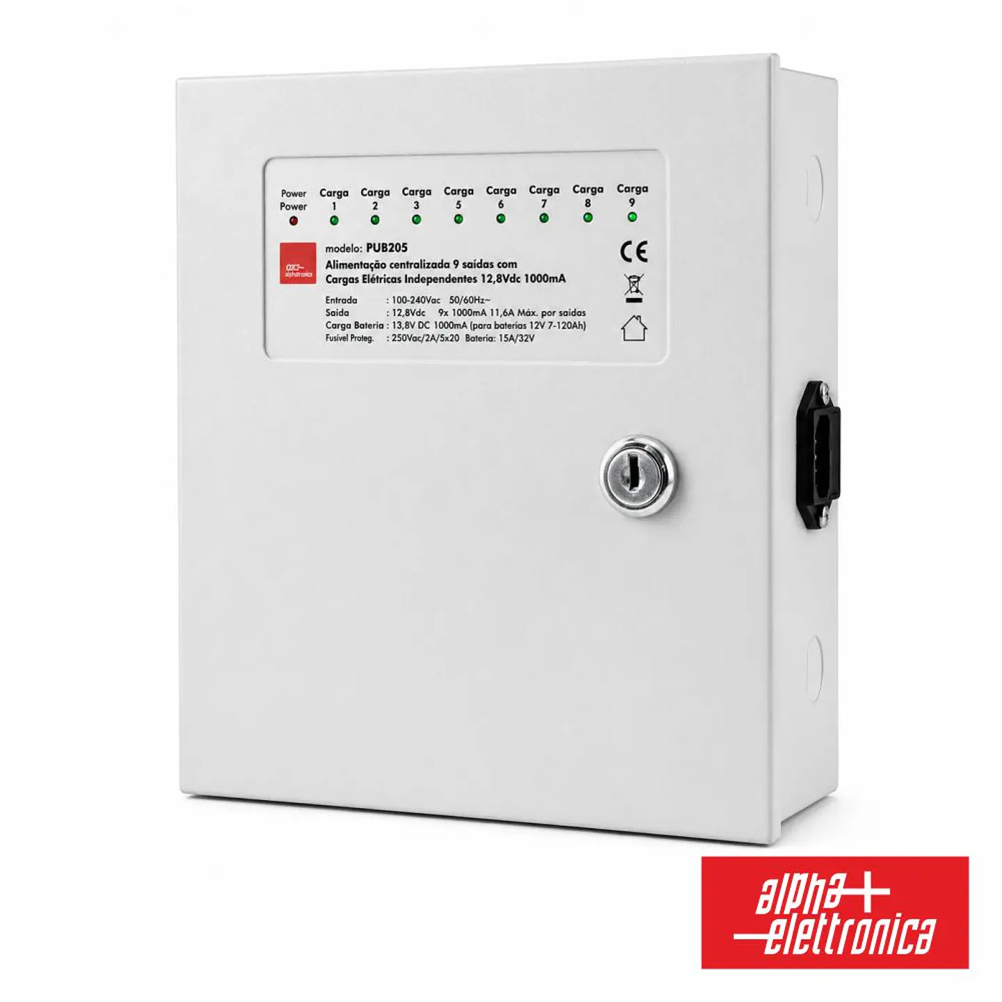 Fonte De Alimentação Industrial 88W 5 Canais ALPHA 1
