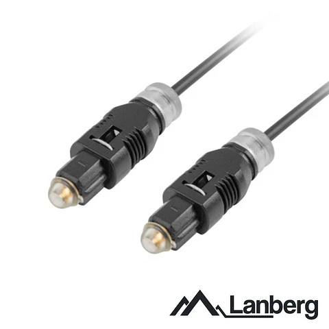 Cabo Fibra Óptica Toslink-Toslink 3m LANBERG