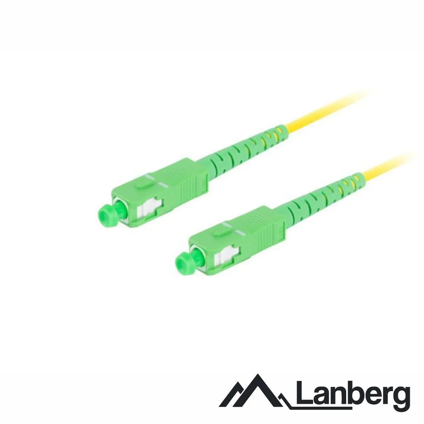Cabo Fibra Óptica Monomodo Simplex SC/APC-SC/APC 2m LANBERG 1