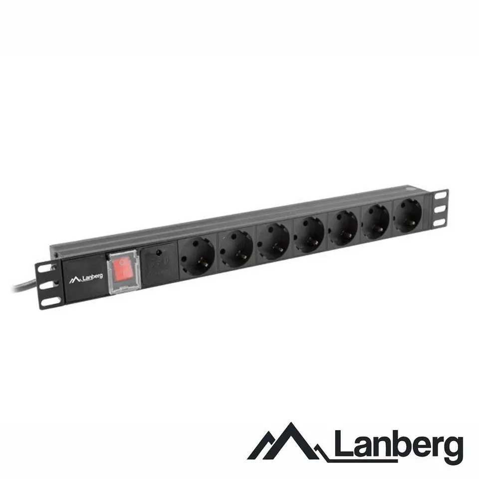 Extensão Elétrica 7x Schuko C/Interruptor 2m 19