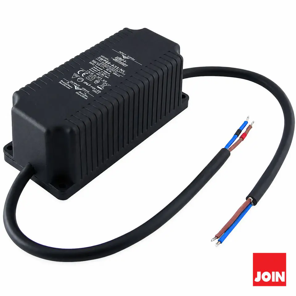 Fonte De Alimentação P/ LED 12V 39.6W 3300mA IP67 JOIN 1