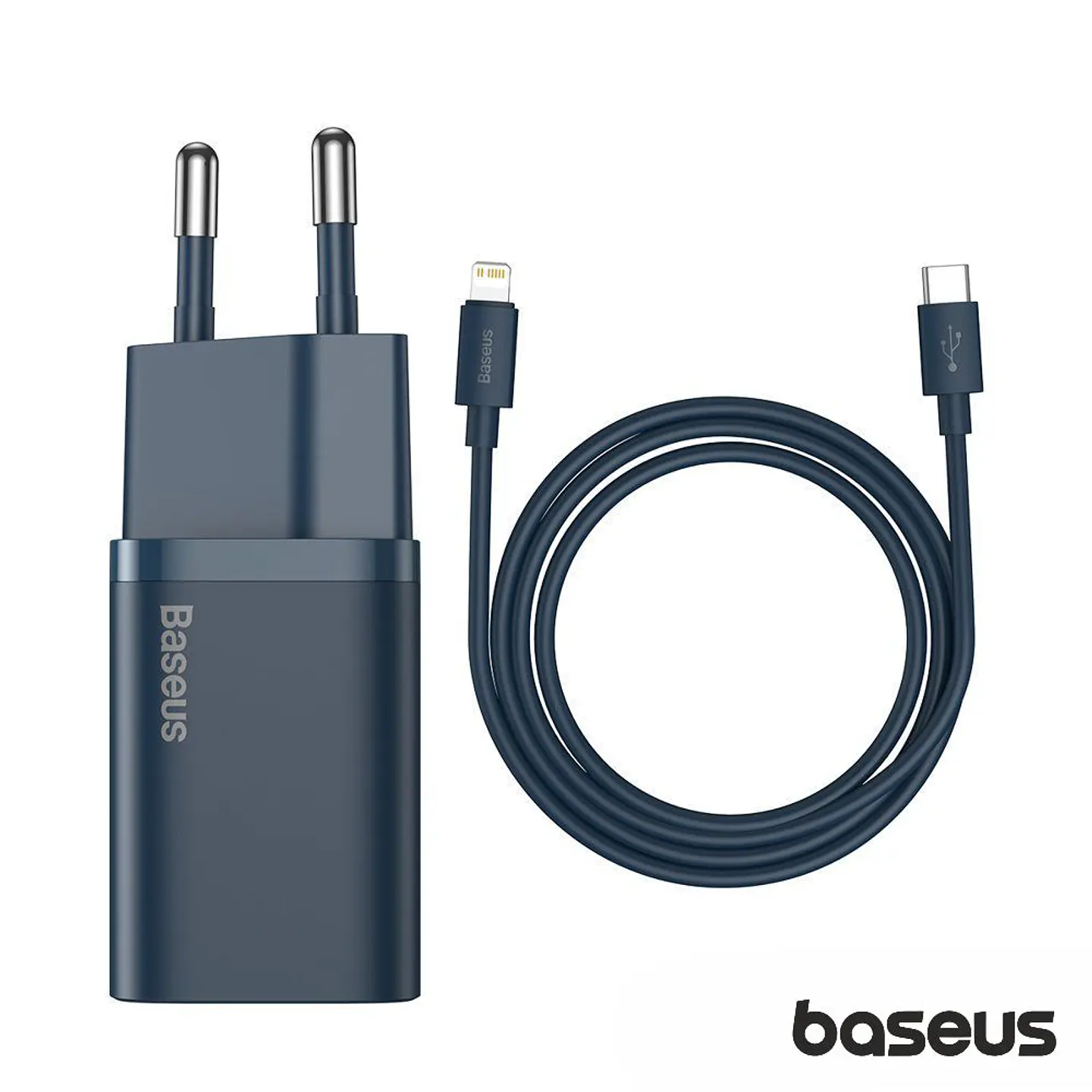 Alimentador Comutado 20W PD Super SI + Cabo Lightning BASEUS 1