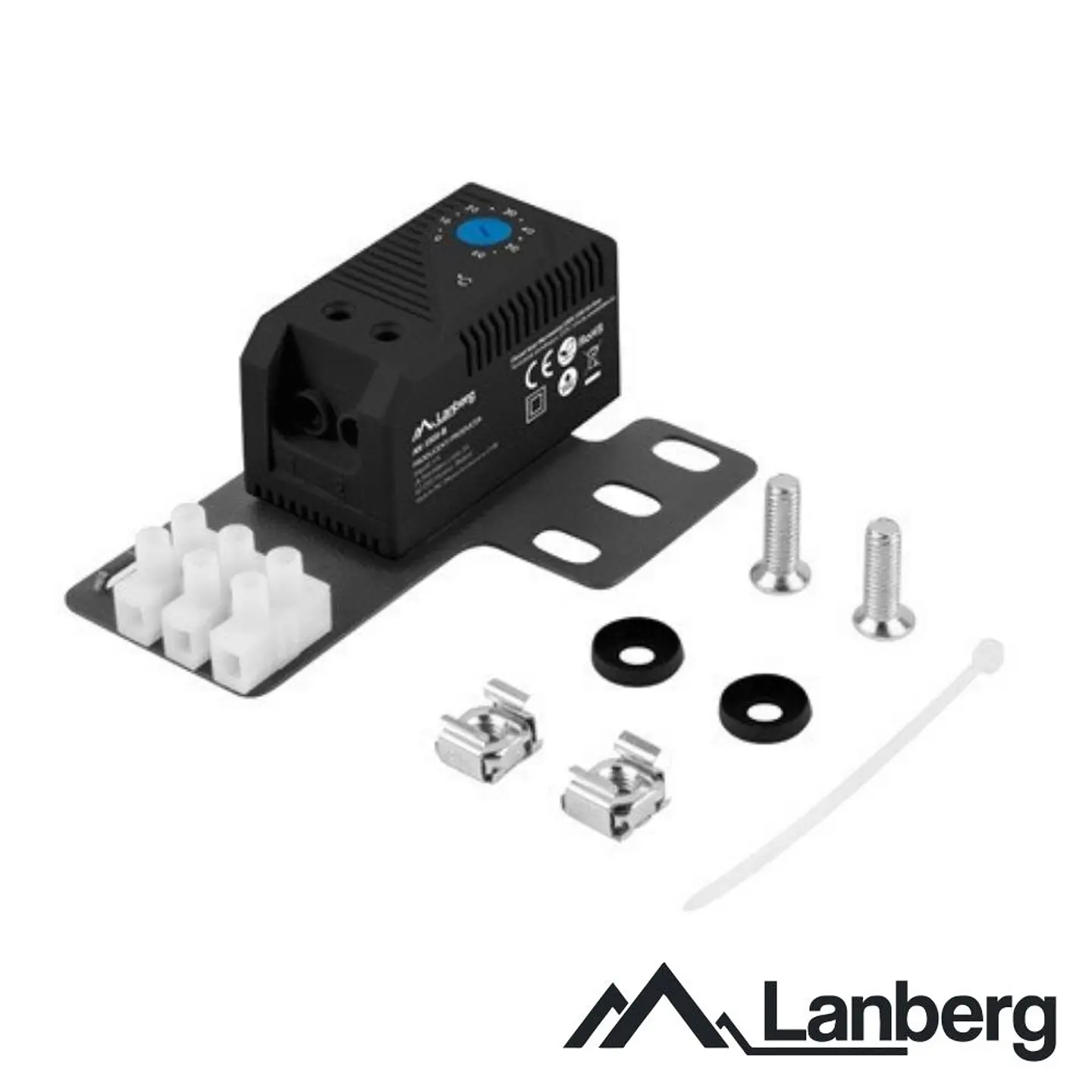 Termóstato 10A 0-60ºC 120-250V P/ Bastidor LANBERG 1