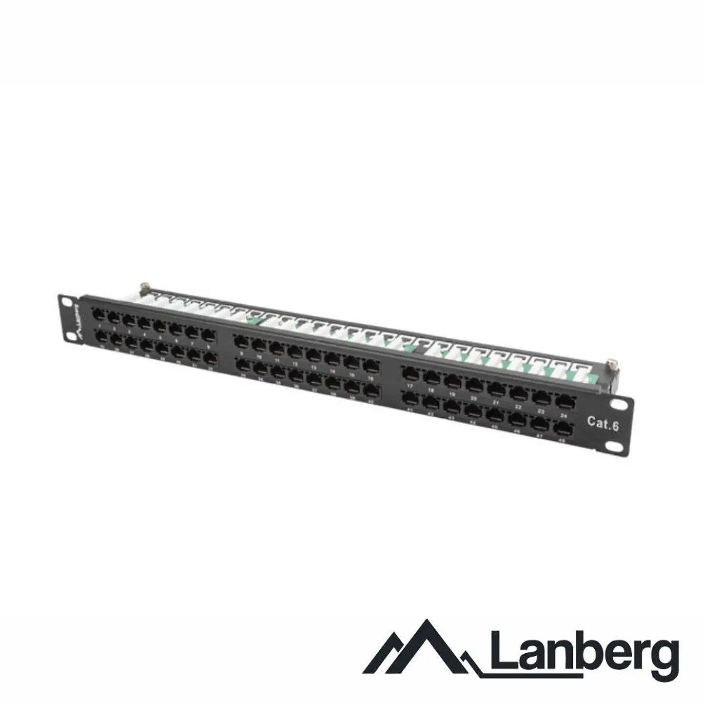 Patch Panel 48 Portas RJ45 CAT5E 2U 19