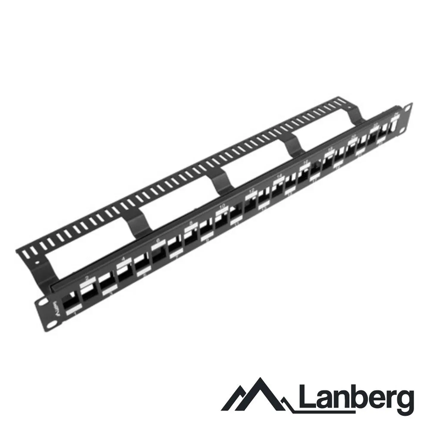 Patch Panel Vazio 24 Portas Keystone 1U 19