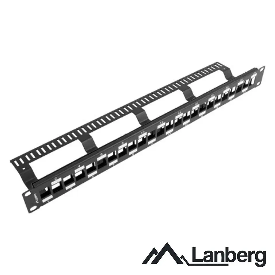 Patch Panel Vazio 24 Portas Keystone 1U 19
