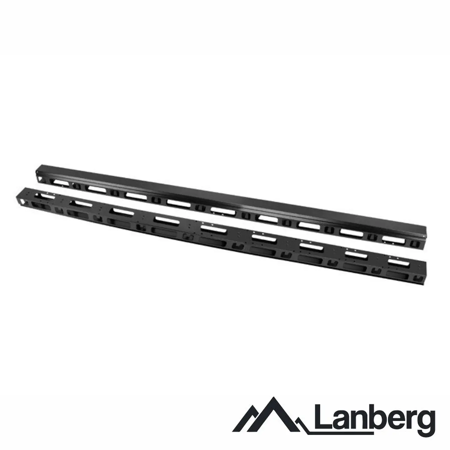 Kit 2 Organizadores Cabos Verticais 47U FF01/FF02 LANBERG 1