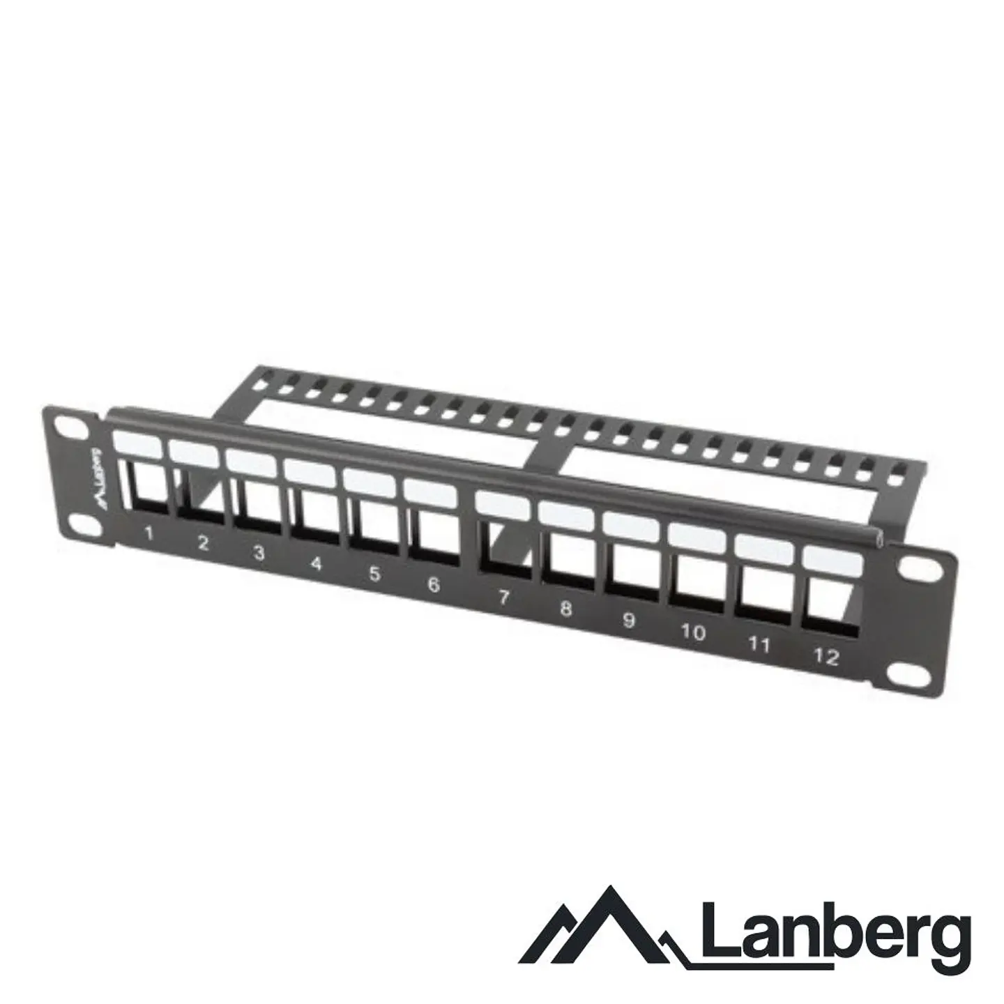 Patch Panel Vazio 12 Portas Keystone 1U 10