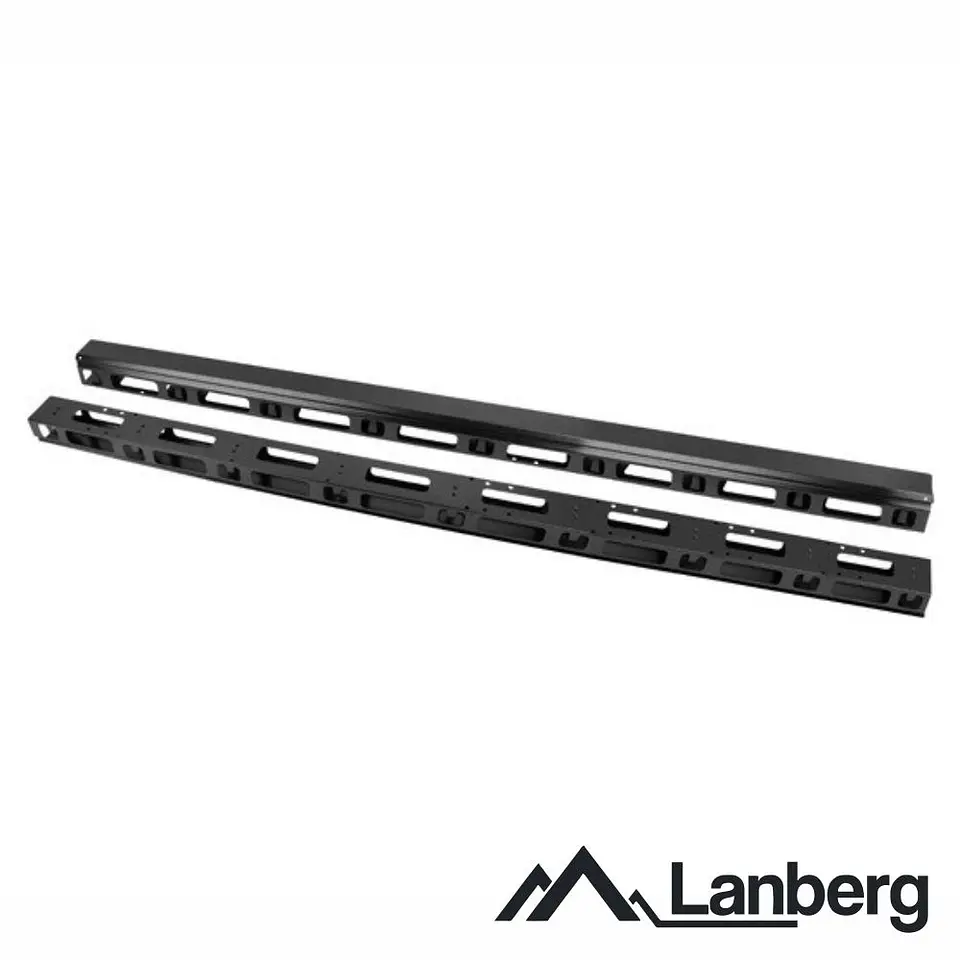 Kit 2 Organizadores Cabos Verticais 42U FF01/FF02 LANBERG 1
