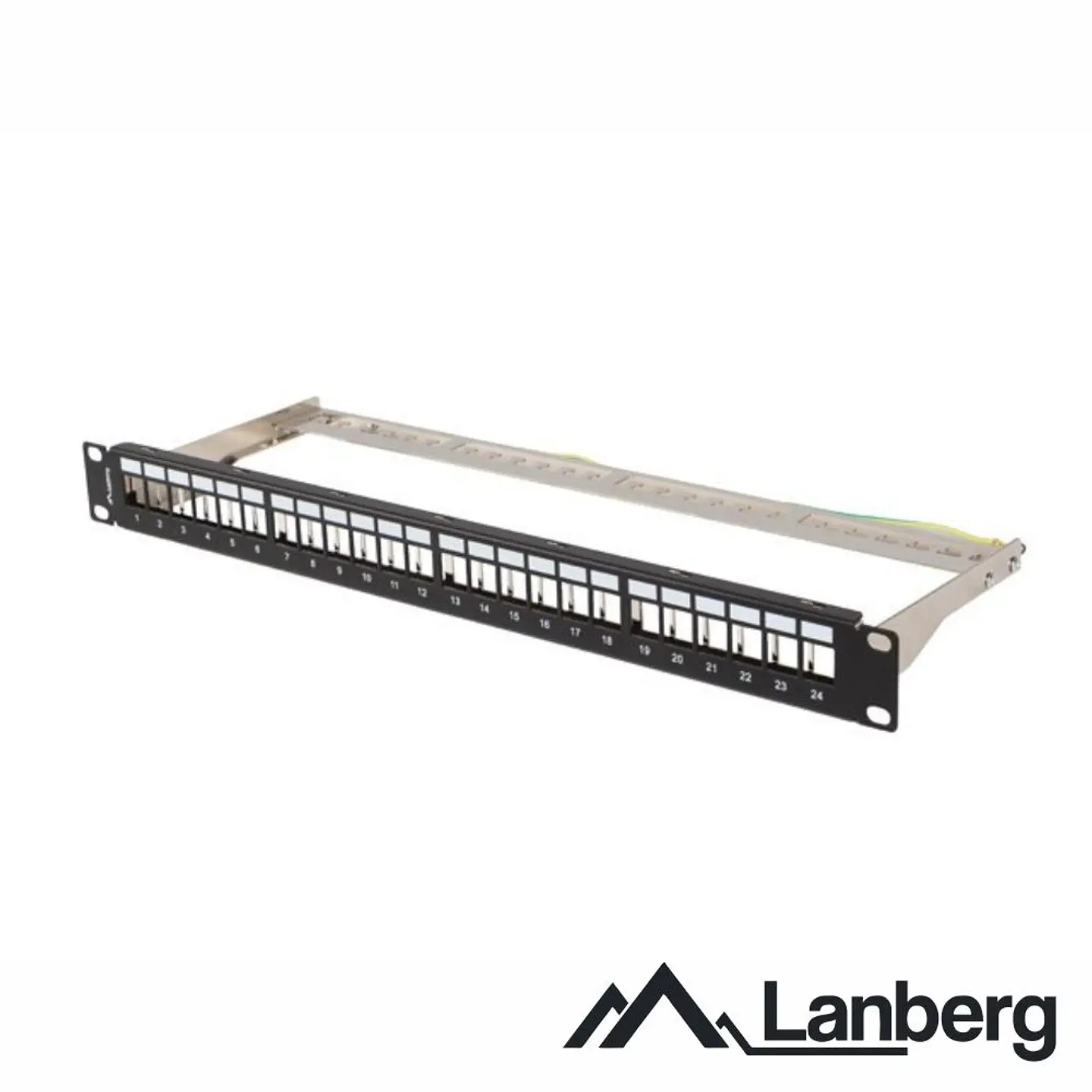 Patch Panel Vazio 24 Portas Keystone FTP 1U 19